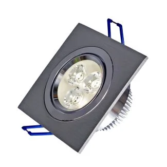 SPECTRUMLED SLI021015WW_45ST Oczko sufitowe FIALE 3LED 3x1W 45st 230V SQUARE WW OCZKA LEDOWE