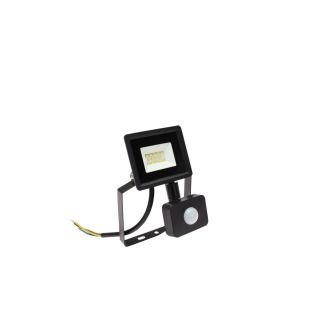 SPECTRUMLED SLI029048NW_CZUJNIK_PW Naświetlacz NOCTIS LUX 3 NAŚWIETLACZ 10W NW 230V IP44 114x150x53mm CZARNY czujnik ruchu PIR