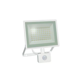 SPECTRUMLED SLI029055NW_CZUJNIK_PW NOCTIS LUX 3 NAŚWIETLACZ 50W NW 230V IP44 180x215x53mm BIAŁY czujnik ruchu PIR