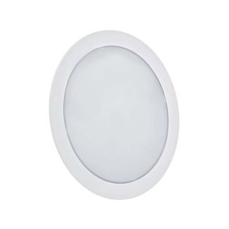 SPECTRUMLED SLI037028WW_PW Lampa Sufitowa ALGINE ECO 2w1 NATYNK-PODTYNK DOWNLIGHT 12W WW 230V 110st IP20 IK06 170x35mm BIAŁY okrągła