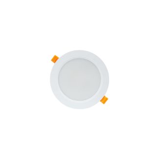 SPECTRUMLED SLI043007CW_PW Lampa Sufitowa DURE 3 DOWNLIGHT 12W CW 230V 110st IP54 IK06    145x34 BIAŁY okrągła zasilacz zintegrowany