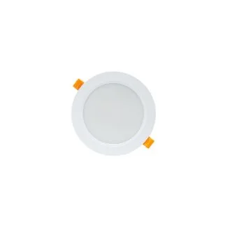 SPECTRUMLED SLI043007CW_PW Lampa Sufitowa DURE 3 DOWNLIGHT 12W CW 230V 110st IP54 IK06    145x34 BIAŁY okrągła zasilacz zintegrowany