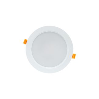 SPECTRUMLED SLI043008CW_PW Lampa Sufitowa DURE 3 DOWNLIGHT 18W CW 230V 110st IP54 IK06 170x34 BIAŁY okrągła zasilacz zintegrowany