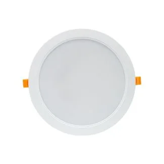 SPECTRUMLED SLI043009WW_PW Lampa Sufitowa DURE 3 DOWNLIGHT 24W WW 230V 110st IP54 IK06 220x34 BIAŁY okrągła zasilacz zintegrowany