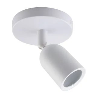 SPECTRUMLED SLIP005040 Spot sufitowy SOLIS SPOT GU10 BAZA 230V IP20 120x 145mm BIAŁY