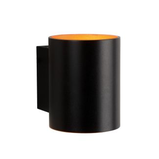 SPECTRUMLED SLIP006004 Kinkiet SQUALLA G9 KINKIET G9 250V IP20 101x81x100mm CZARNY ZŁOTY tuba