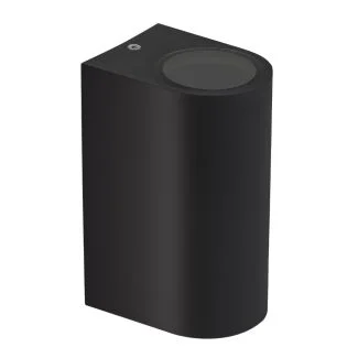 SPECTRUMLED SLIP007006 Kinkiet PARETE GU10 X2 DWUKIERUNKOWY KINKIET 250V IP54 150 x 73 x 95mm CZARNY