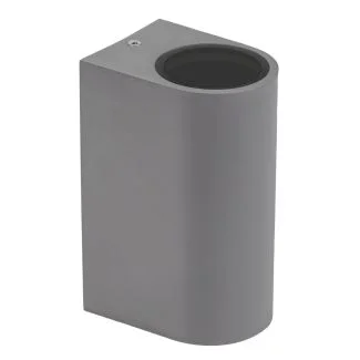 SPECTRUMLED SLIP007008 Kinkiet PARETE GU10 X2 DWUKIERUNKOWY KINKIET 250V IP54 150 x 73 x 95mm SZARY