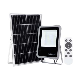 ITALUX SLR-73142-100W Bares lampa solarna szary