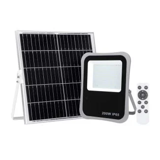 ITALUX SLR-73142-200W Bares lampa solarna szary