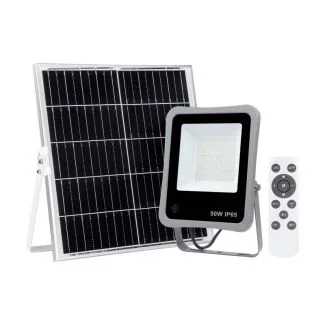 ITALUX SLR-73142-50W Bares lampa solarna szary