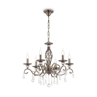 MAYTONI RC247-PL-06-R Royal Classic Grace Chandelier Brass