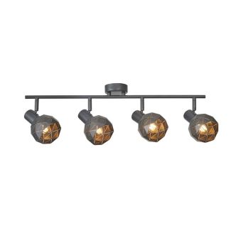 ITALUX SPL-3480-4-GR-GD Harley reflektor/spot szary,złoty