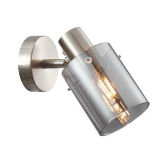 ITALUX SPL-5581-1-SC-SG kinkiet srebrny,przydymiony