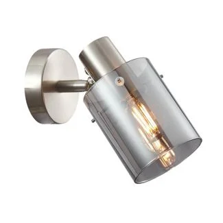 ITALUX SPL-5581-1-SC-SG kinkiet srebrny,przydymiony