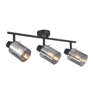 ITALUX SPL-5581-3-BK-SG reflektor/spot czarny,przydymiony