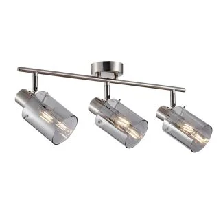 ITALUX SPL-5581-3-SC-SG reflektor/spot srebrny,przydymiony