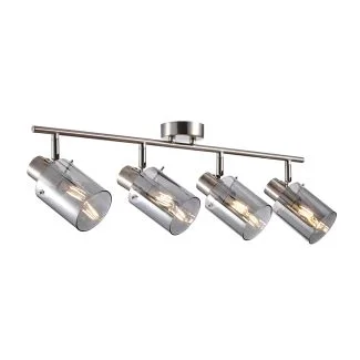 ITALUX SPL-5581-4-SC-SG reflektor/spot srebrny,przydymiony
