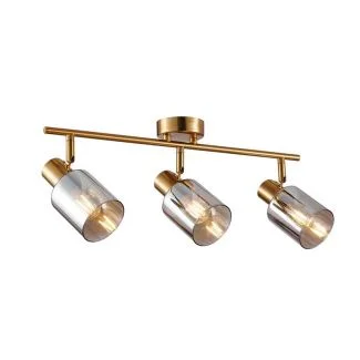 ITALUX SPL-65342-3-BRO-SG Santia reflektor/spot złoty