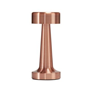 Step into Design ST-8127T/A COPPER Lampa stołowa TAVOLO A LED dotykowa miedziana 21 cm