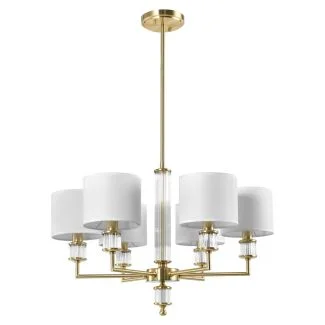 WYPRZEDAŻ COSMOLIGHT Lampa wisząca SUTTON P06692BR-WH