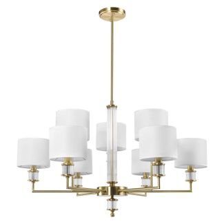 COSMOLIGHT Lampa wisząca SUTTON P09685BR-WH