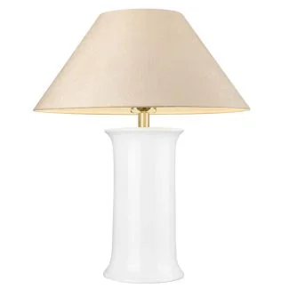 COSMOLIGHT T01869BR-WH Lampa stołowa MONROE