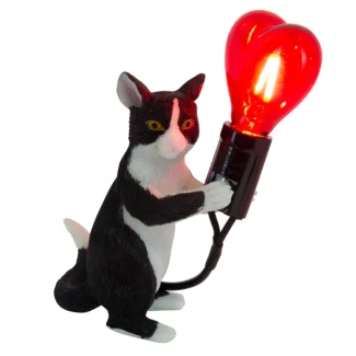 YASKR TL0103 GATO lampa stołowa/biurkowa kolor czarny