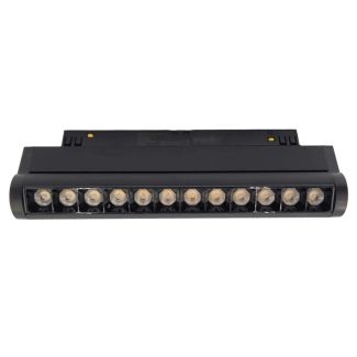 YASKR Lampa Liniowa Punktowa Obrotowa Rotater 12W Magnet Line LED czarny TLV-11-12