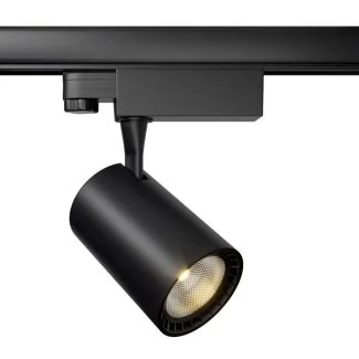 MAYTONI Vuoro TR029-3-10W4K-B Oświetlenie szynowe punktowe 3 fazowy system Trinity- kolor Czarny
