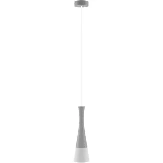 HELLUX 8511136 Lampa wisząca szara Vegas2 1pł
