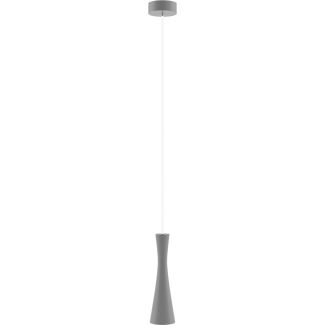 HELLUX 8510112 Lampa wisząca szara Vegas 1 pł