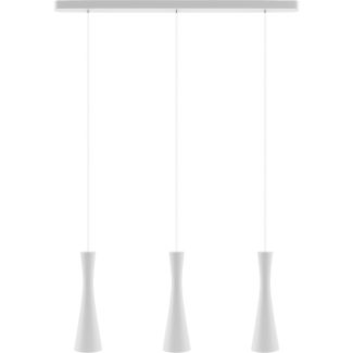 HELLUX 8510309 Lampa wisząca biała Vegas 3 pł