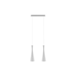 HELLUX 8510209 Lampa wisząca biała Vegas 2 pł