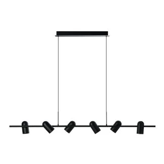 AZZARDO AZ5730 VIVI PENDANT 6 BK/BK