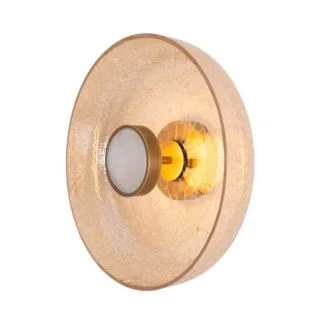 MAXLIGHT W0353 KINKIET SIGNATURE 35CM KLOSZ AMBER