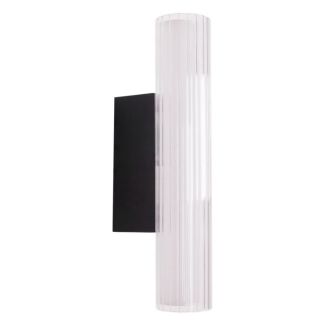 MAXLIGHT W0363 KINKIET FAYETTE 31CM 6W IP44 3000K CZARNY
