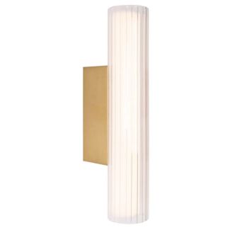 MAXLIGHT W0364 KINKIET FAYETTE 31CM 6W IP44 3000K ZŁOTY