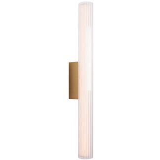MAXLIGHT W0366 KINKIET FAYETTE 61CM 12W IP44 3000K ZŁOTY