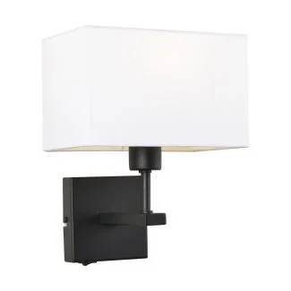 ITALUX WL-1122-1-A-BM-RC-WH Norte lampa przyłóżkowa czarny