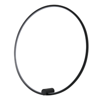 YASKR WL0116-L-BK RINGA WALL L kinkiet kolor czarny