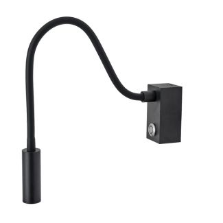 YASKR WL0117-BK ADJUSTA lampa naścienna czarny mat