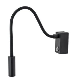 YASKR WL0117-BK ADJUSTA lampa naścienna czarny mat