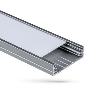 SPECTRUMLED 01712 Profil Aluminiowy Profil Aluminiowy WOJWIDE z osłoną mleczną 1mb Klosz G