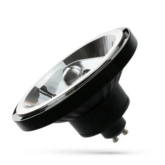 SPECTRUMLED 14567 Żarówka LED AR111 GU10 230V 10W SMD 20st NW CZARNY SPECTRUM