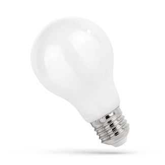 SPECTRUMLED 14598 Żarówka LED GLS E-27 230V 8,5W COG NW MILKY SPECTRUM