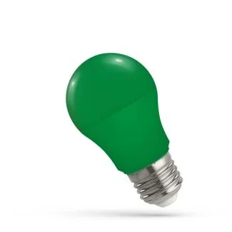 SPECTRUMLED 14606 Żarówka LED GLS E-27 230V 4.9W ZIELONY SPECTRUM