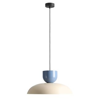 ALDEX 1144G9_16_C LAMPA WISZĄCA ELLA DARK CREAM + DUSTY BLUE (47 + 15)