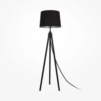 MAYTONI Z177FL-01B Calvin lampa podłogowa czarny