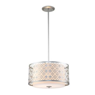 ELSTEAD ZIGGY-2P-M-LS Średnia lampa wisząca Ziggy - 2 PŁ - Lakierowane srebro